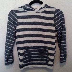 Boys Blue, Gray Stripped Hoodie
